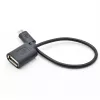 Kabel OTG TB AKTBXKUWOTG015B 15 cm, czarny, złącze USB OTG