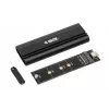 Obudowa SSD IBOX HD-07 na 1 dysk M.2, USB 3.2 Gen 2 (10 Gbit/s), USB-C, czarna