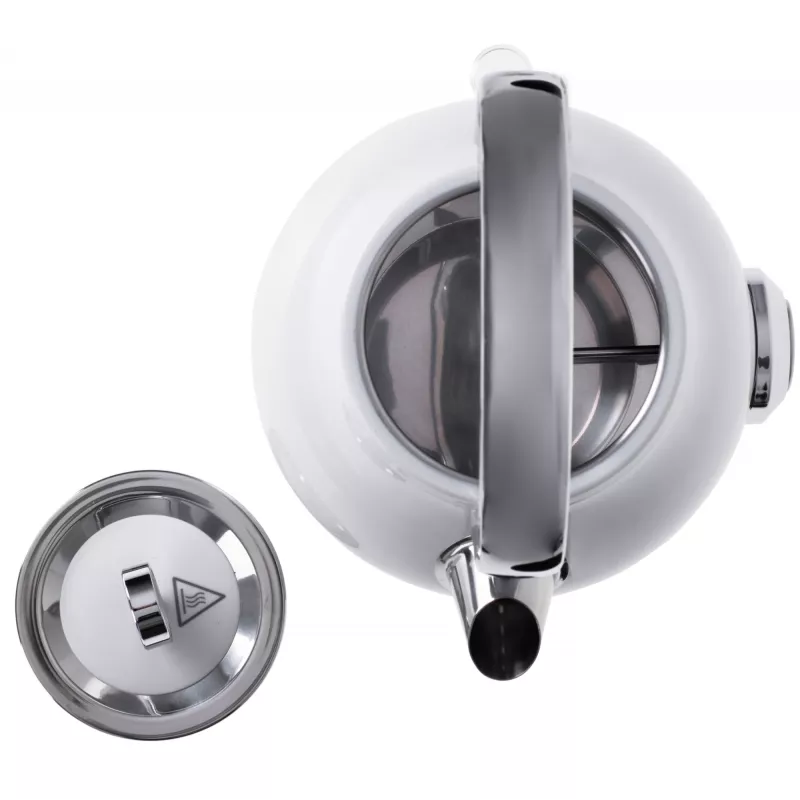 Czajnik elektryczny Adler 1,7 l 2200 W Metallic biały