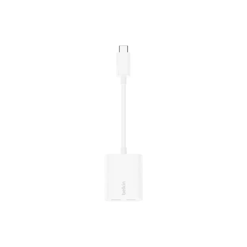 Belkin F7U081BTWH koncentrator interfejsu USB Type-C Biały