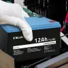 Qoltec LiFePO4 akumulator litowo-żelazowo-fosforanowy 12,8 V 12 Ah 153,6 Wh z BMS