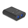 DeLOCK USB Switch 2 PC to 1 Device 5 Gbps Czarny