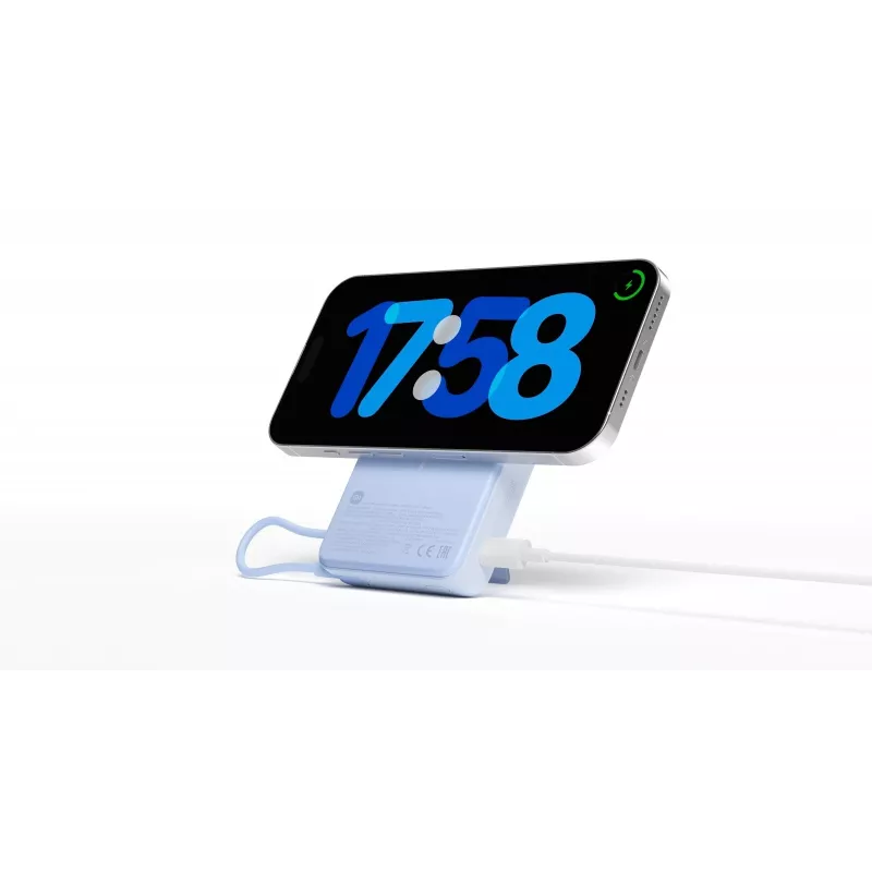 Power bank Xiaomi BHR08P9GL 5900 mAh Li-Ion, ładowanie bezprzewodowe, USB-C, szary