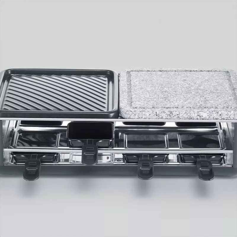 Raclette Grill Severin RG 2366 8 osób 1300 W Czarny