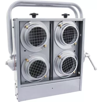 EUROLITE Audience Blinder 4xPAR-36 srebrny (model 42103420)