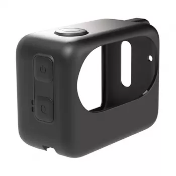 Silicone Case na Ładowarkę dla Insta360 GO 3 Puluz (czarny) - Ochronna Osłona Ładowarki