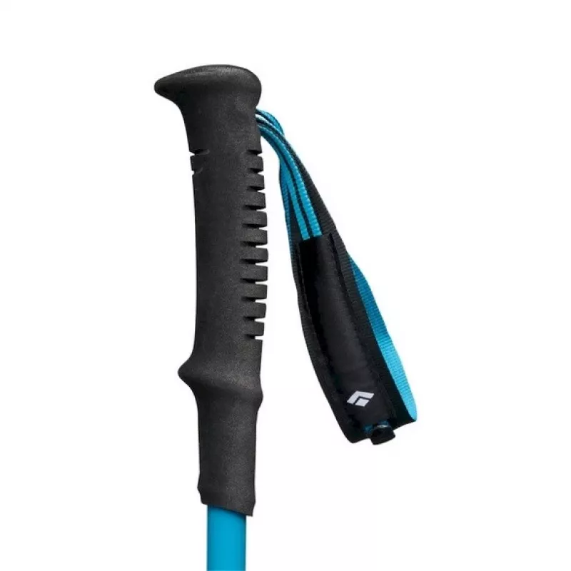 DIAMOND Czarny DISTANCE CARBON TREKKING POLES, 125CM - DESERT SKY