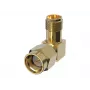 Adapator złącza wtyku kabla Axis 02470-021 złoty