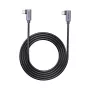 Kabel USB-C Unitek C14147ABK01-1M, 1 m, złącza kątowe 90°, USB PD 3.0 100W, dane 480 Mbps, czarny