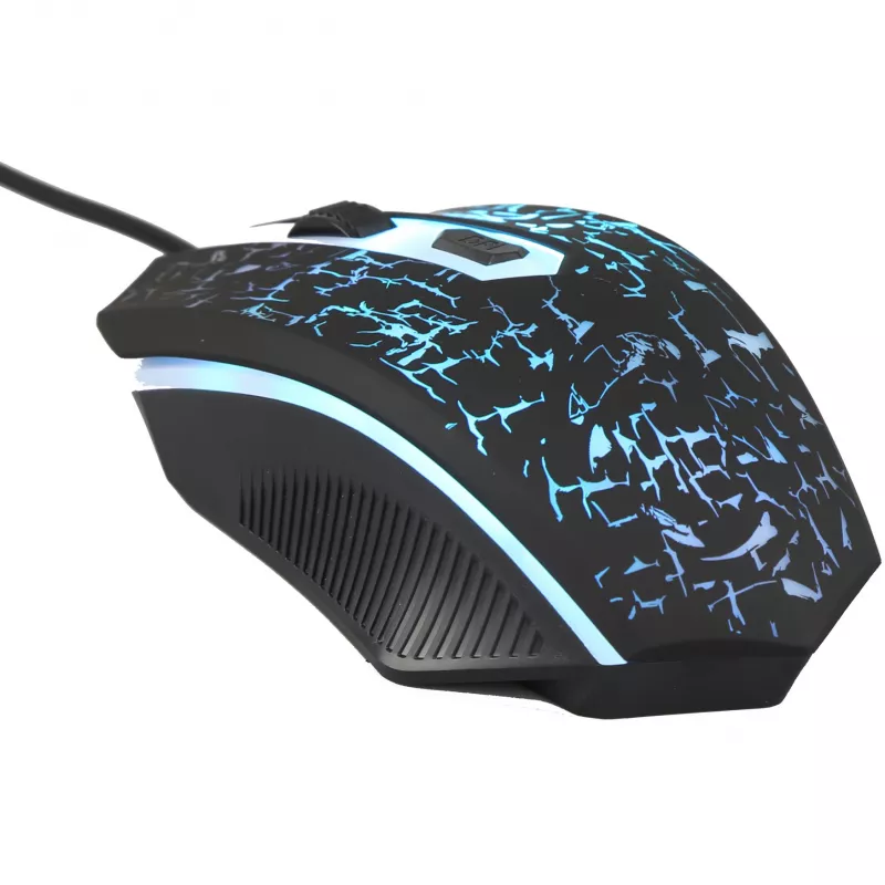 Zestaw gamingowy Ultron HAWK Klawiatura Mysz QWERTZ Niemiecka Czarna Czerwona Biała
