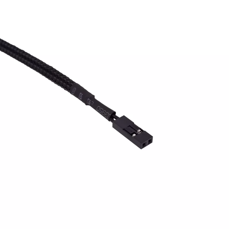 Alphacool Eiszapfen czujnik temperatury wtyczka G1/4 - czujnik temperatury do układu chłodzenia cieczą - głęboka czerń - 50 cm