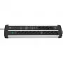 Premium-Protect-Line Steckdosenleiste 14-fach Duo (schwarz/silber, 3 Meter, 120.000A Überspannungsschutz, 2x USB)