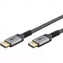 Goobay 65267 Kabel DisplayPort 5 m Czarny - Srebrny (65267)