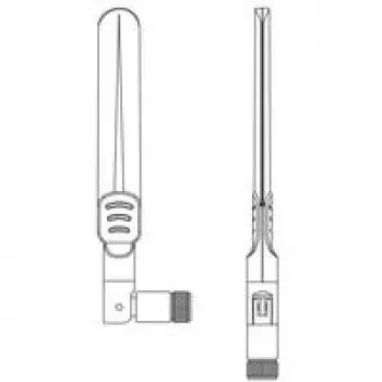 Extreme Networks - antena - Wi-Fi - 5,2 dBi, 3,2 dBi - dookólna - wewnętrzna - biała - do Zebra AP 6522 (ML-2452-APA2-02)