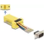 DeLOCK Zestaw montażowy D-Sub 9 pin męski na RJ45 żeński biały VGA RJ-45