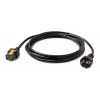APC Power Cord, Locking C19 to CEE/7 Schuko, 3.0m