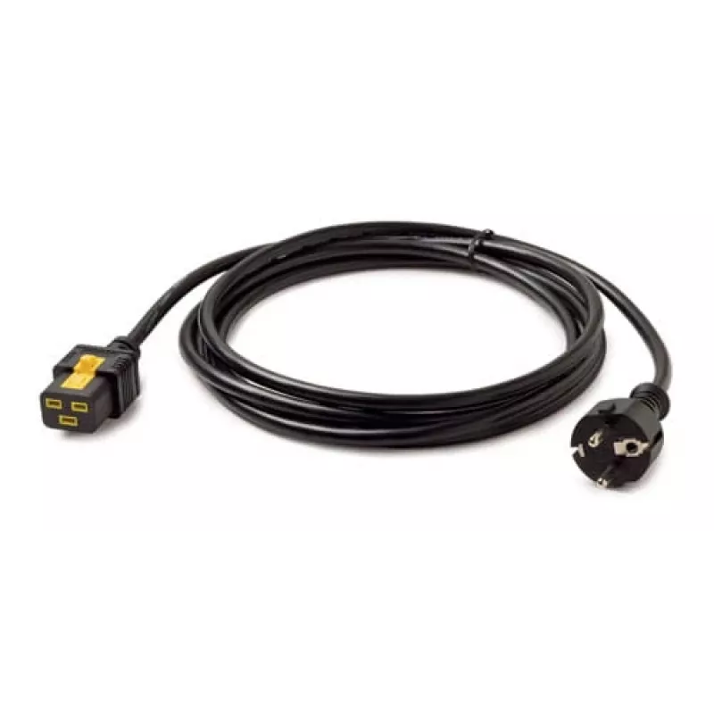 APC Power Cord, Locking C19 to CEE/7 Schuko, 3.0m