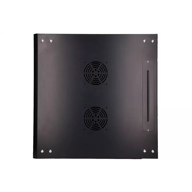 Szafa rack naścienna Extralink Rackmount cabinet 12U 600x600 Czarna