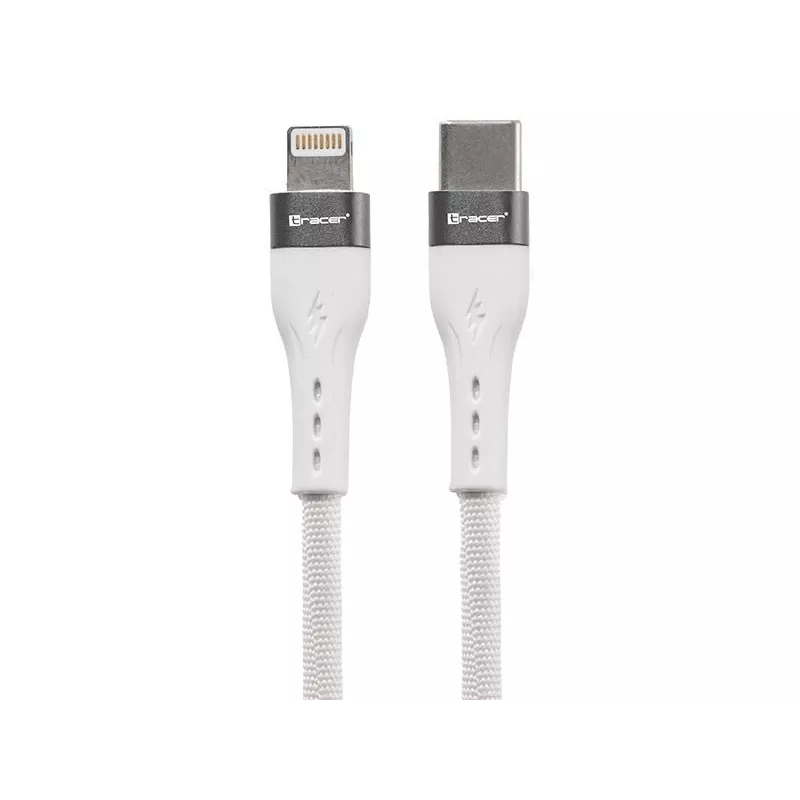 Kabel Type C - Lightning 1m Biały