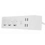 Listwa zasilająca Tellur 5949087927259 — inteligentna listwa WiFi z 3 gniazdami AC i 4 portami USB (4A)