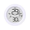 Bezprzewodowa stacja pogodowa GreenBlue, temperatura wewn./zewn., zegar, wybór °C/°F, zasięg do 60 m, GB162