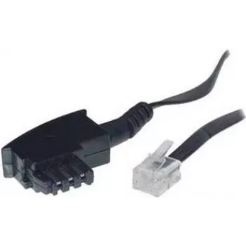 S/CONN 10 m TAE-F – RJ 11 Czarny Przezroczysty ShiverPeaks