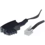 S/CONN 10 m TAE-F – RJ 11 Czarny Przezroczysty ShiverPeaks