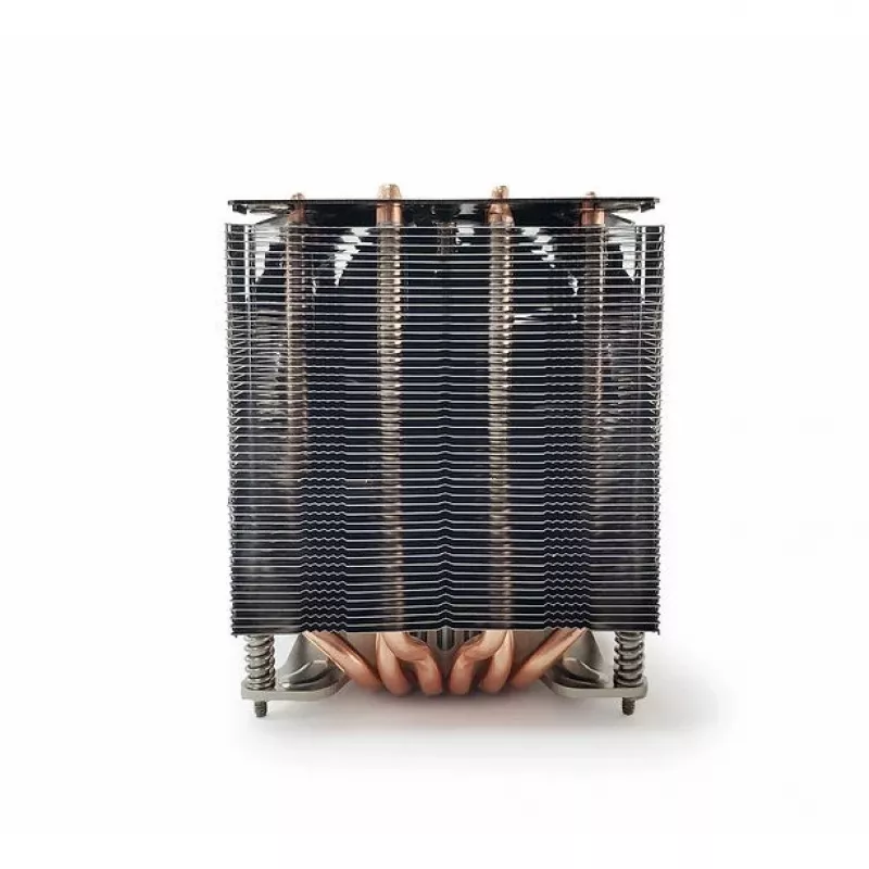 Chłodzenie powietrzne Dynatron A49 System chłodzenia procesora Czarny Srebrny 800-1800 RPM