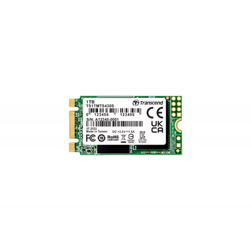 Dysk SSD Transcend 1 TB M.2 SATA III 3D NAND model 430S