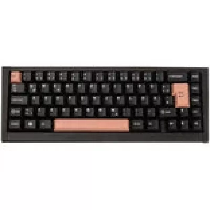 GMK FPTK5052 Additional Kit nakładki na klawisze ABS, double-shot, zestaw rozszerzający do ISO i ANSI, pastelowy róż