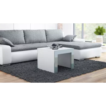 Cama TESS60 BI/SZ stolik kawowy / boczny / narożny Stolik kawowy Square shape 2 noga/nogi