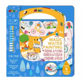 Magical water image MG DYSTRYBUCJA Horse riding CH221779 — zabawka z obrazkiem aktywowanym wodą wielokrotnego użytku