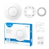 Punkt dostępowy Cudy AP11000 — trójzakresowe Wi‑Fi 6 (2,4/5/6 GHz), 5760 Mbps, MU‑MIMO, montaż sufitowy/ścienny