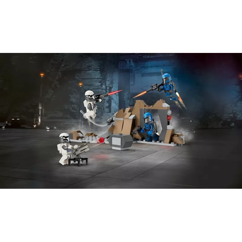 Zabawka konstrukcyjna LEGO Star Wars Ambush on Mandalore Battle Pack 75373 — 4 minifigurki, 109 elementów, wiek 6+