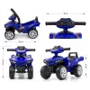 Jeździk milly mally Ride-on Monster Navy — pojazd do siedzenia i jeżdżenia dla dzieci, niska wysokość siedziska