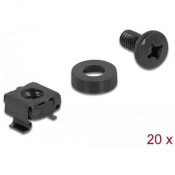 Bolts & nuts DeLOCK Zestaw montażowy do szafy sieciowej 66548