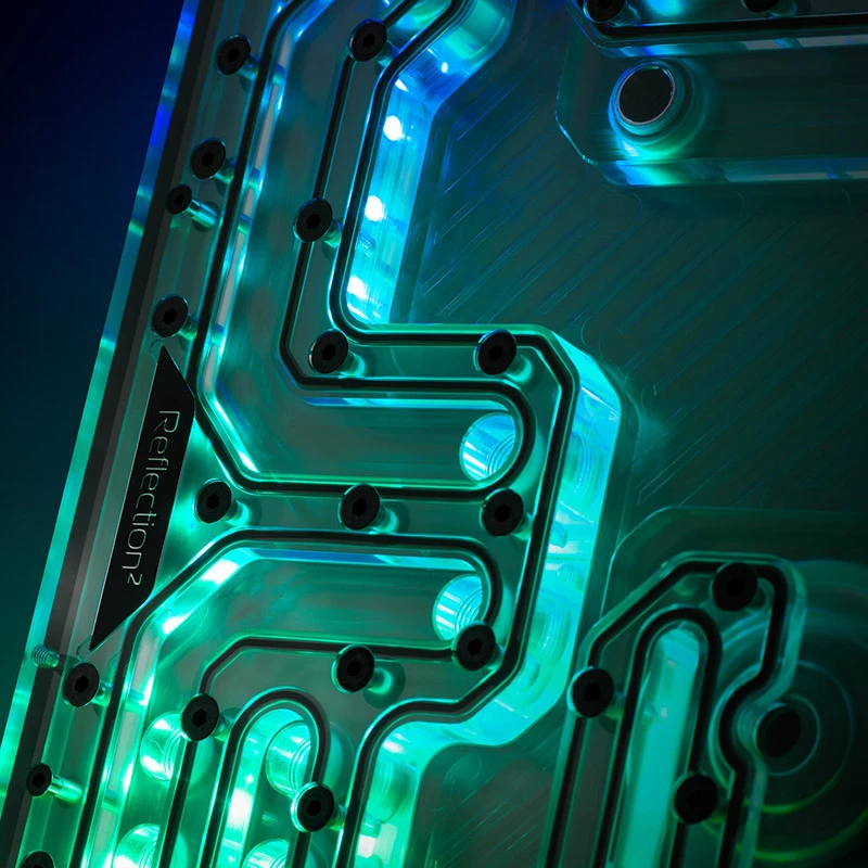 EK Water Blocks EK-Quantum Reflection² PC-O11D EVO D5 PWM D-RGB - akrylowa