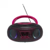 Denver TCL-212BT PINK odtwarzacz CD Przenośny odtwarzacz CD Czarny, Różowy