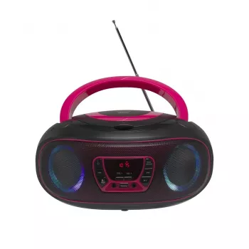 Denver TCL-212BT PINK odtwarzacz CD Przenośny odtwarzacz CD Czarny, Różowy