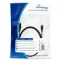Kabel do ładowania i synchronizacji MediaRange MRCS184 USB 2.0 do micro USB 2.0 B wtyk 1,8 m czarny