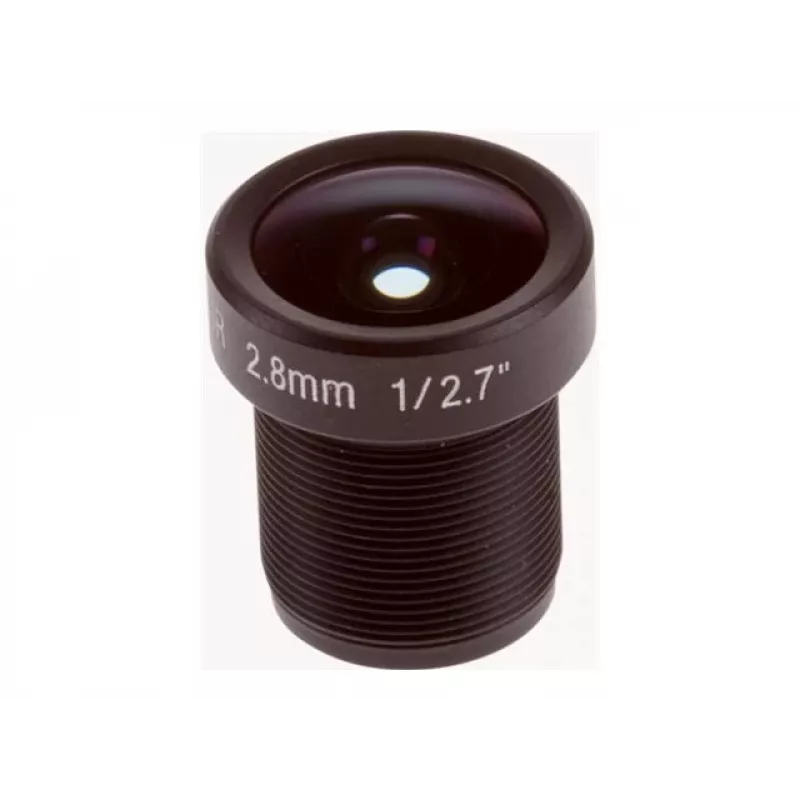 Lens Axis M12 2.8mm F1.2 Indoor Czarny 170° Viewing Angle