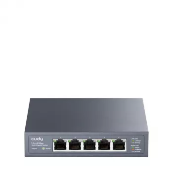 Niezarządzalny przełącznik sieciowy Cudy HS105 — 5 portów, 100/1000/2500 Mbps