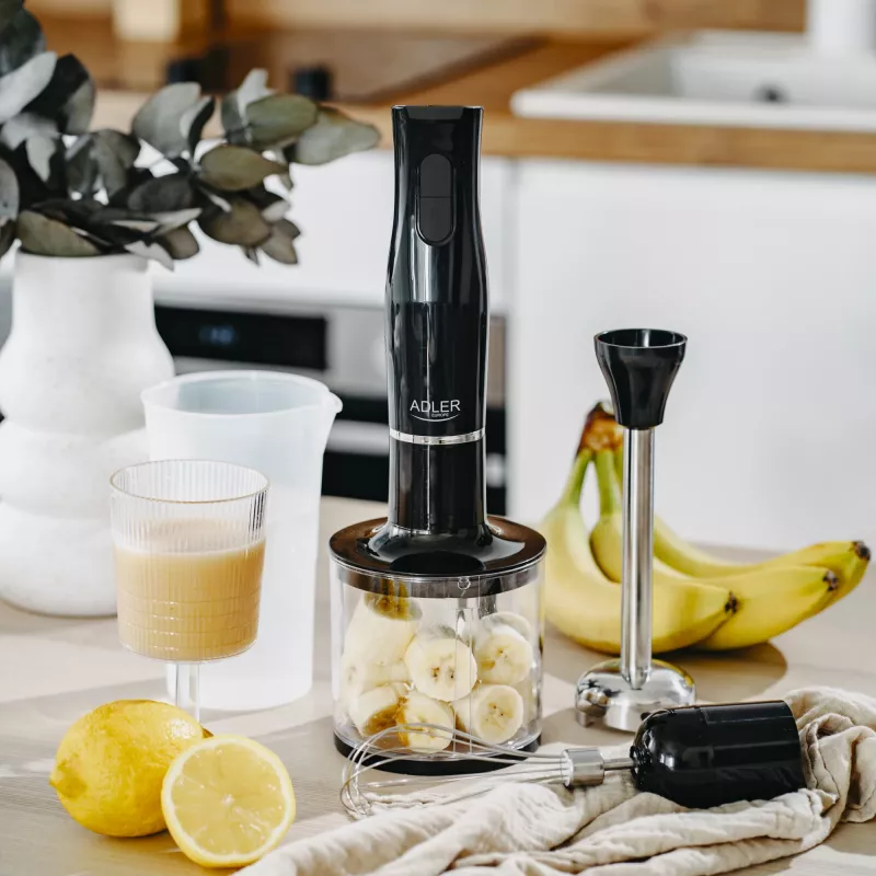 Blender ręczny Adler | AD 4620 | Blender ręczny | 800 W | 2 prędkości | Czarny