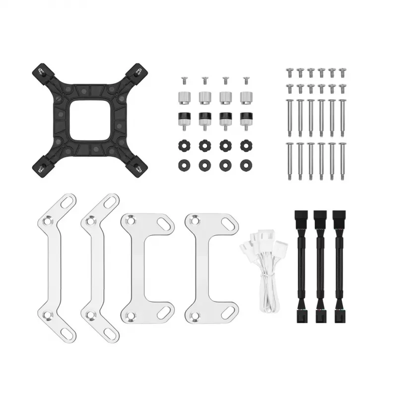 DeepCool LS720 SE WH Procesor Chłodzenie cieczą All-in-one 12 cm Biały 1 szt.