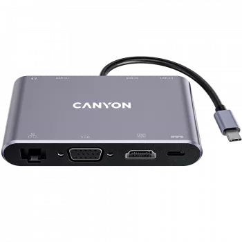 Canyon DS-14 - stacja dokująca - USB-C - VGA, HDMI