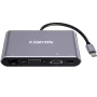Canyon DS-14 - stacja dokująca - USB-C - VGA, HDMI