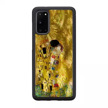 Ochronne etui na telefon iKins do Samsung Galaxy S20, czarne, smukła osłona TPU