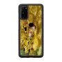 Ochronne etui na telefon iKins do Samsung Galaxy S20, czarne, smukła osłona TPU