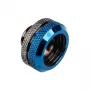 Bitspower Multi-Link Adapter G1/4 cala męski do twardej rurki 16 mm OD prosta złączka, błyszcząca czerń