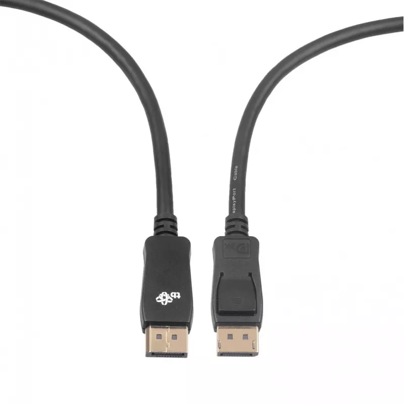 Kabel DisplayPort 1,8 m M/M v 1.4, czarny